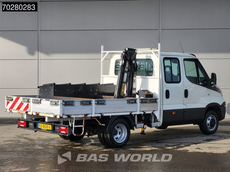 Iveco Daily 50C17 3,0L Automaat HIAB 017T-2 DC Open laadbak Dubbellucht Airco Euro6 Pickup Crane Kraanwagen Pritsche Airco Dubbel cabine - Dostavno vozilo sa otvorenom sandukom: slika 5 Iveco Daily 50C17 3,0L Automaat HIAB 017T-2 DC Open laadbak Dubbellucht Airco Euro6 Pickup Crane Kraanwagen Pritsche Airco Dubbel cabine - Dostavno vozilo sa otvorenom sandukom: slika 5