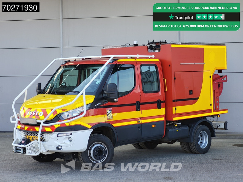 Iveco Daily 70C18 4x4 Achleitner Euro6 3.0L Firetruck Brandweerwagen 3,5t Trekhaak Airco Cruise AWD Allrad Camper 1600liter Airco Dubbel cab - Vozilo hitne pomoći: slika 1 Iveco Daily 70C18 4x4 Achleitner Euro6 3.0L Firetruck Brandweerwagen 3,5t Trekhaak Airco Cruise AWD Allrad Camper 1600liter Airco Dubbel cab - Vozilo hitne pomoći: slika 1