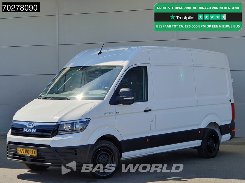 MAN TGE 3.140 Automaat L3H3 Trekhaak Airco Camera Parkeersensoren Euro6 L2H2 11m3 Airco Trekhaak - Furgon: slika 1 MAN TGE 3.140 Automaat L3H3 Trekhaak Airco Camera Parkeersensoren Euro6 L2H2 11m3 Airco Trekhaak - Furgon: slika 1