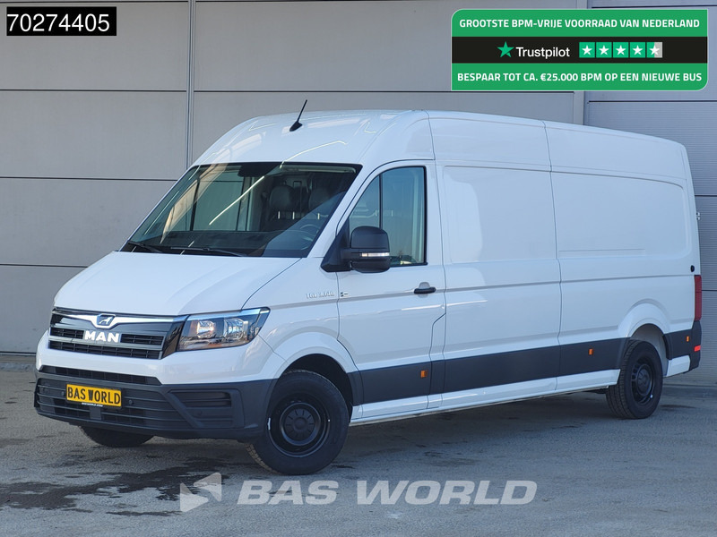 MAN TGE 3.140 Automaat L4H3 Airco Camera Parkeersensoren L3H2 14m3 Airco - Furgon: slika 1 MAN TGE 3.140 Automaat L4H3 Airco Camera Parkeersensoren L3H2 14m3 Airco - Furgon: slika 1