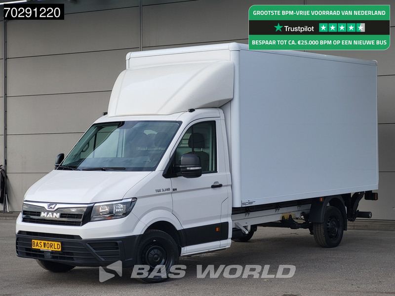 MAN TGE 3.140 Laadklep Automaat Bakwagen Airco Cruise Camera Euro6 Meubelbak Koffer 20m3 Airco Cruise control - Dostavno vozilo sa zatvorenim sandukom: slika 1 MAN TGE 3.140 Laadklep Automaat Bakwagen Airco Cruise Camera Euro6 Meubelbak Koffer 20m3 Airco Cruise control - Dostavno vozilo sa zatvorenim sandukom: slika 1