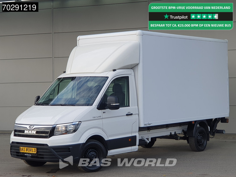 MAN TGE 3.140 Laadklep Automaat Bakwagen Airco Cruise Camera Euro6 Meubelbak Koffer 20m3 Airco Cruise control - Dostavno vozilo sa zatvorenim sandukom: slika 1 MAN TGE 3.140 Laadklep Automaat Bakwagen Airco Cruise Camera Euro6 Meubelbak Koffer 20m3 Airco Cruise control - Dostavno vozilo sa zatvorenim sandukom: slika 1