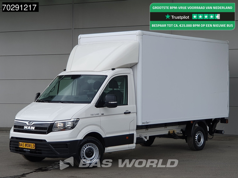 MAN TGE 3.140 Laadklep Bakwagen Airco Cruise Camera Euro6 Meubelbak Koffer 20m3 Airco Cruise control - Dostavno vozilo sa zatvorenim sandukom: slika 1 MAN TGE 3.140 Laadklep Bakwagen Airco Cruise Camera Euro6 Meubelbak Koffer 20m3 Airco Cruise control - Dostavno vozilo sa zatvorenim sandukom: slika 1