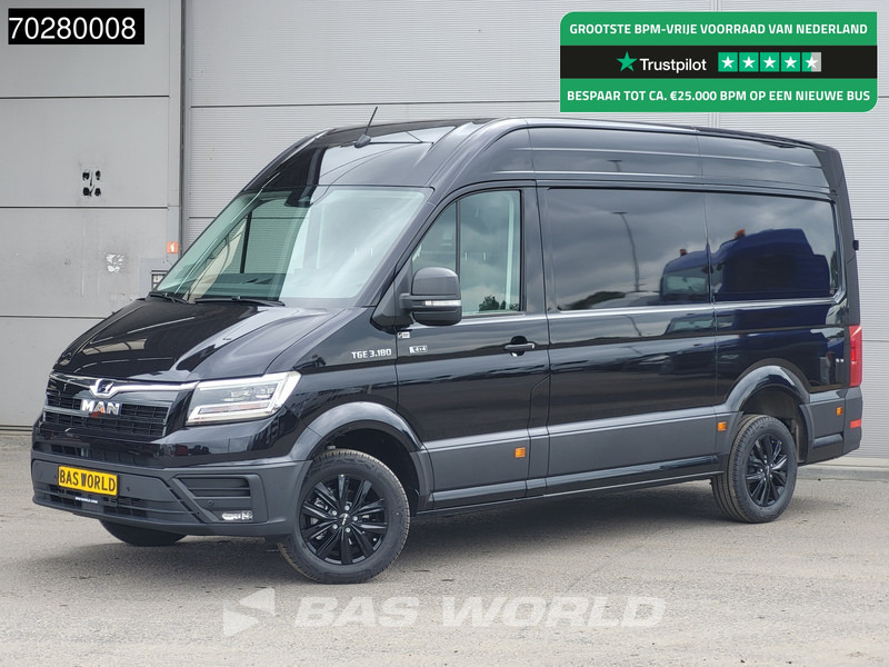 MAN TGE 3.180 4x4 Automaat L3H3 LED ACC Navi Airco Cruise Camera Parkeersensoren L2H2 Allrad 4WD 12m3 Airco - Furgon: slika 1 MAN TGE 3.180 4x4 Automaat L3H3 LED ACC Navi Airco Cruise Camera Parkeersensoren L2H2 Allrad 4WD 12m3 Airco - Furgon: slika 1
