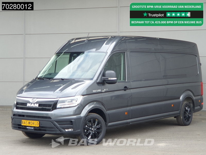 MAN TGE 3.180 4x4 Automaat L4H3 Facelift LED ACC Navi Airco Cruise Camera Parkeersensoren L3H2 Allrad 4WD 15m3 Airco - Furgon: slika 1 MAN TGE 3.180 4x4 Automaat L4H3 Facelift LED ACC Navi Airco Cruise Camera Parkeersensoren L3H2 Allrad 4WD 15m3 Airco - Furgon: slika 1