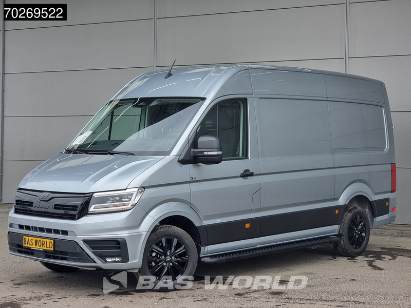 MAN TGE 3.180 Automaat 2025 Black Edition model Facelift L3H3 Navi CarPlay Camera L2H2 11m3 Airco Cruise control - Furgon: slika 1 MAN TGE 3.180 Automaat 2025 Black Edition model Facelift L3H3 Navi CarPlay Camera L2H2 11m3 Airco Cruise control - Furgon: slika 1