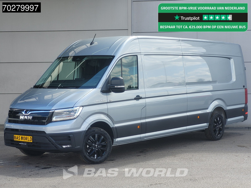 MAN TGE 3.180 Automaat 2025 Facelift L5H3 ACC LED Navi Airco Camera Parkeersensoren Euro6 L5 17m3 Airco - Furgon: slika 1 MAN TGE 3.180 Automaat 2025 Facelift L5H3 ACC LED Navi Airco Camera Parkeersensoren Euro6 L5 17m3 Airco - Furgon: slika 1