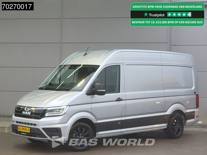 MAN TGE 3.180 Automaat 2025 model Facelift L3H3 ACC Camera Trekhaak L2H2 Airco - Furgon: slika 1 MAN TGE 3.180 Automaat 2025 model Facelift L3H3 ACC Camera Trekhaak L2H2 Airco - Furgon: slika 1