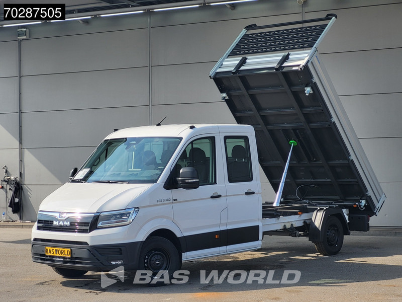 MAN TGE 3.180 Driezijdige Kipper Automaat Dubbel Cabine 2025 Facelift 180PK Trekhaak LED Navi ACC Airco Cruise Euro6 Kipper Tippe Benne Kieper - Dostavno vozilo istovarivač: slika 5 MAN TGE 3.180 Driezijdige Kipper Automaat Dubbel Cabine 2025 Facelift 180PK Trekhaak LED Navi ACC Airco Cruise Euro6 Kipper Tippe Benne Kieper - Dostavno vozilo istovarivač: slika 5