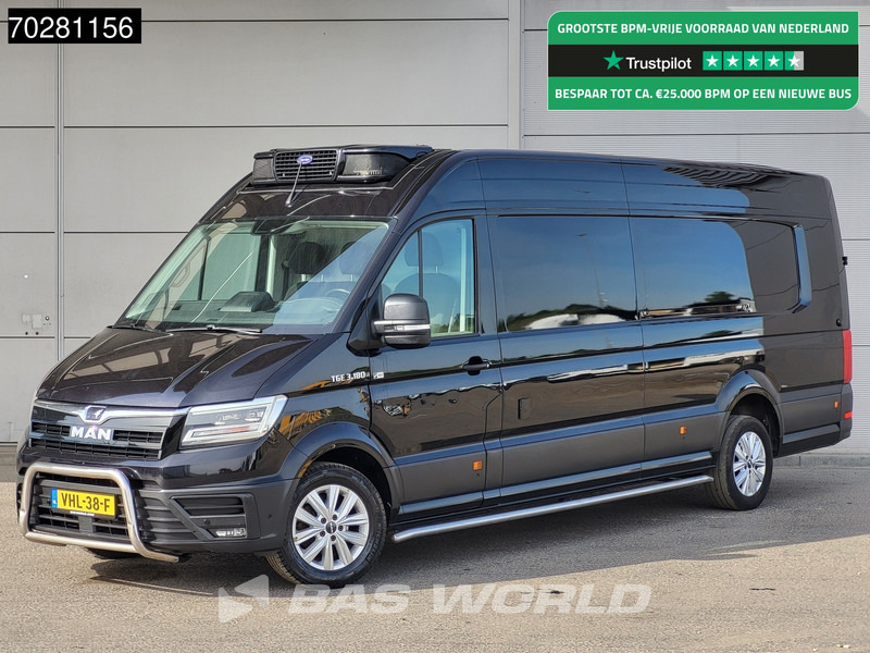 MAN TGE 3.180 Koelwagen Bi-Temp Vriezer Automaat Carrier Pulsor 400mt 230V stekker Trekhaak ACC LED Navi Airco Camera Parkeersensoren Koel Koe - Dostavno vozilo hladnjača: slika 1 MAN TGE 3.180 Koelwagen Bi-Temp Vriezer Automaat Carrier Pulsor 400mt 230V stekker Trekhaak ACC LED Navi Airco Camera Parkeersensoren Koel Koe - Dostavno vozilo hladnjača: slika 1
