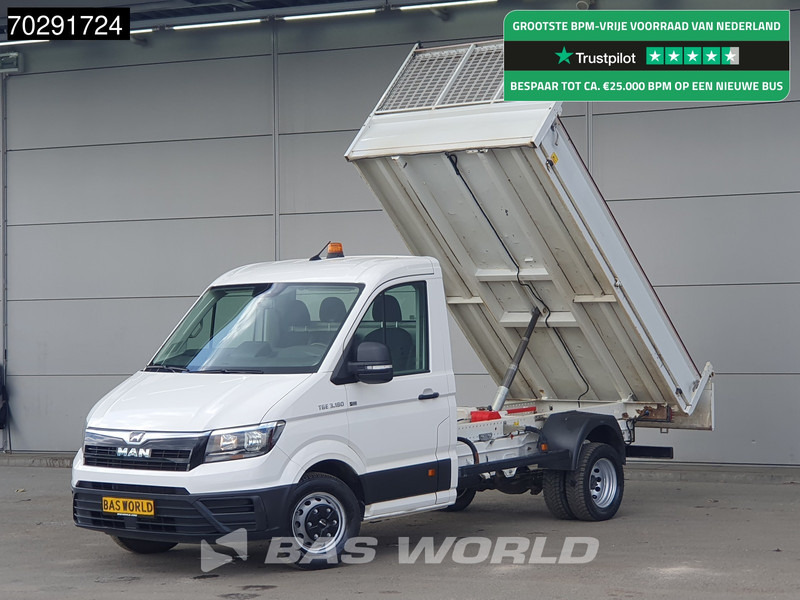 MAN TGE 3.180 Open Laadbak Dubbellucht 3,5t Trekhaak Airco Cruise Euro6 Pritsche Pickup Open Box 2m3 Airco Trekhaak Cruise control - Dostavno vozilo sa otvorenom sandukom: slika 1 MAN TGE 3.180 Open Laadbak Dubbellucht 3,5t Trekhaak Airco Cruise Euro6 Pritsche Pickup Open Box 2m3 Airco Trekhaak Cruise control - Dostavno vozilo sa otvorenom sandukom: slika 1