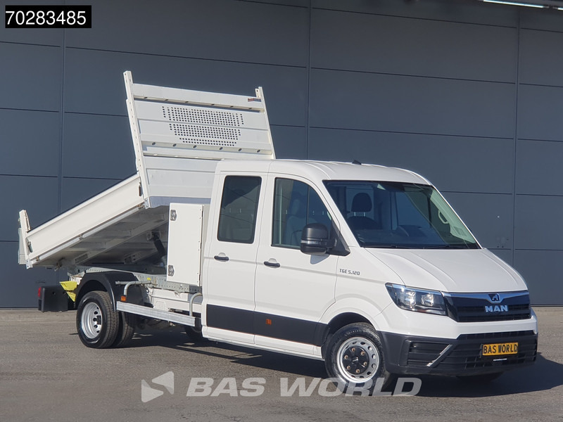 MAN TGE 5.120 Kipper met Kist Dubbel Cabine Dubbellucht 3,5t Trekhaak Navi Airco Cruise Camera Euro6 Tipper Benne Kieper 2m3 Airco Trekhaak Cr - Dostavno vozilo istovarivač: slika 3 MAN TGE 5.120 Kipper met Kist Dubbel Cabine Dubbellucht 3,5t Trekhaak Navi Airco Cruise Camera Euro6 Tipper Benne Kieper 2m3 Airco Trekhaak Cr - Dostavno vozilo istovarivač: slika 3