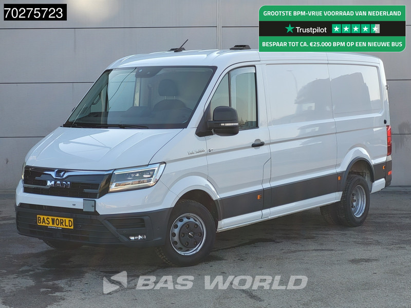 MAN TGE 5.180 Automaat L3H2 180PK Dubbellucht 3t Trekgewicht Navi Camera Parkeersensoren Airco Cruise L2H1 Airco Cruise control - Furgon: slika 1 MAN TGE 5.180 Automaat L3H2 180PK Dubbellucht 3t Trekgewicht Navi Camera Parkeersensoren Airco Cruise L2H1 Airco Cruise control - Furgon: slika 1