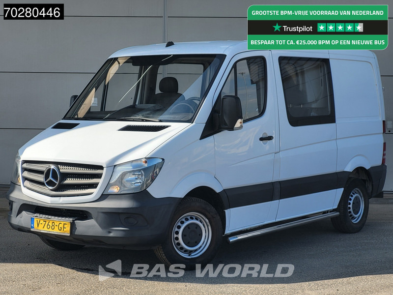 Mercedes-Benz Sprinter 211 CDI Automaat Dubbel Cabine Trekhaak Navi Airco Euro6 DC Doka Mixto 5m3 Airco Dubbel cabine Trekhaak - Mali kombi: slika 1 Mercedes-Benz Sprinter 211 CDI Automaat Dubbel Cabine Trekhaak Navi Airco Euro6 DC Doka Mixto 5m3 Airco Dubbel cabine Trekhaak - Mali kombi: slika 1