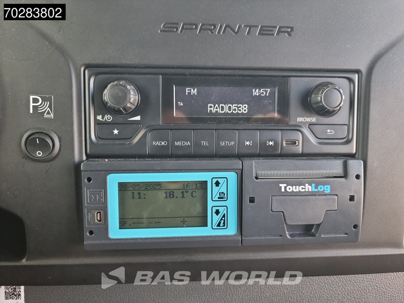 Dostavno vozilo hladnjača Mercedes-Benz Sprinter 314 CDI Koelwagen Automaat Thermo King V-200 MAX Airco Euro6 Kühl Kühler Koel Koeler Kühlwagen 17m3 Airco: slika 17