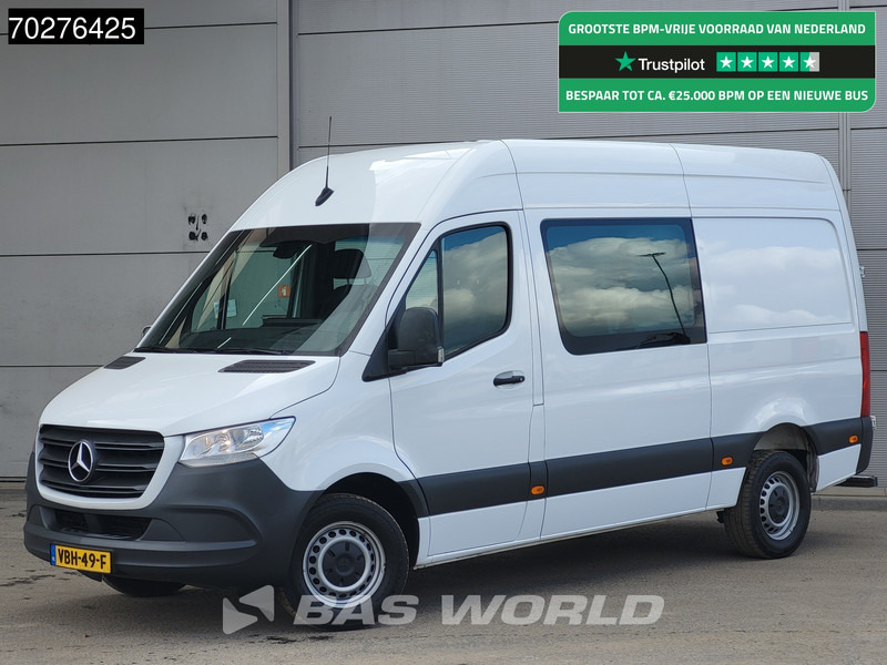 Furgon Mercedes-Benz Sprinter 316 CDI Dubbel Cabine Automaat 3,5t Trekhaak Airco Cruise MBUX Camera Doka Mixto Airco Dubbel cabine Trekhaak Cruise control: slika 1