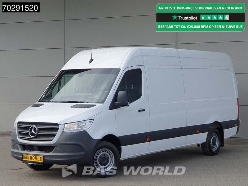 Mercedes-Benz Sprinter 319 CDI Automaat 190PK L3H2 Airco Cruise Camera Parkeersensoren MBUX CarPlay Euro6 L3 15m3 Airco Cruise control - Furgon: slika 1 Mercedes-Benz Sprinter 319 CDI Automaat 190PK L3H2 Airco Cruise Camera Parkeersensoren MBUX CarPlay Euro6 L3 15m3 Airco Cruise control - Furgon: slika 1