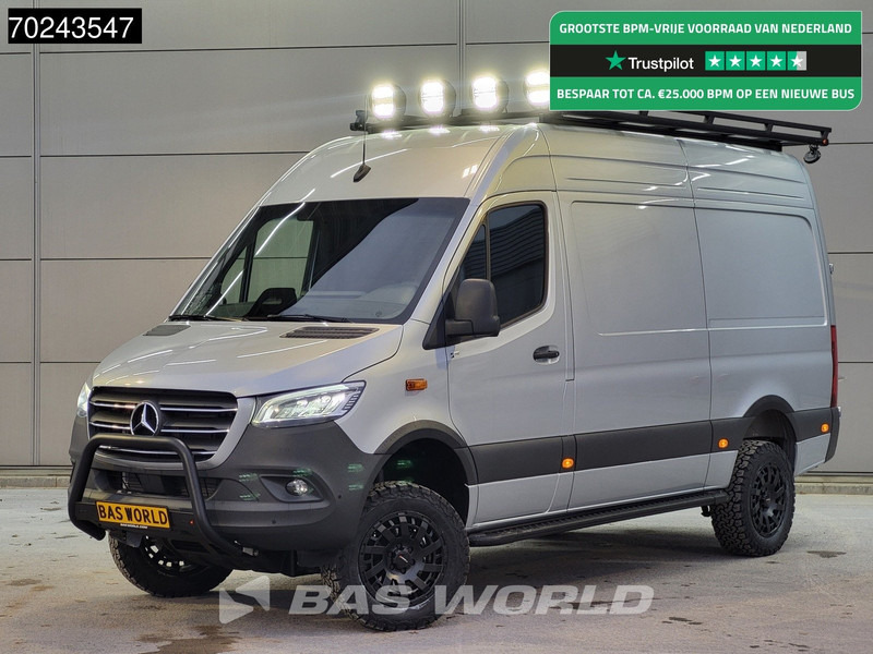 Mercedes-Benz Sprinter 319 CDI Automaat L2H2 4x4 New Model! Overland Special Off Grid ACC Camera MBUX Allrad 4WD Camper basis 10m3 Airco - Furgon: slika 1 Mercedes-Benz Sprinter 319 CDI Automaat L2H2 4x4 New Model! Overland Special Off Grid ACC Camera MBUX Allrad 4WD Camper basis 10m3 Airco - Furgon: slika 1