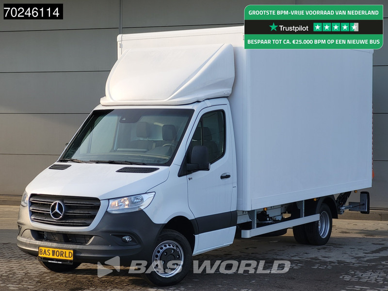 Mercedes-Benz Sprinter 515 CDI Automaat Bakwagen Laadklep Zijdeur MBUX Airco Cruise Meubelbak Koffer 21m3 Airco Cruise control - Dostavno vozilo sa zatvorenim sandukom: slika 1 Mercedes-Benz Sprinter 515 CDI Automaat Bakwagen Laadklep Zijdeur MBUX Airco Cruise Meubelbak Koffer 21m3 Airco Cruise control - Dostavno vozilo sa zatvorenim sandukom: slika 1
