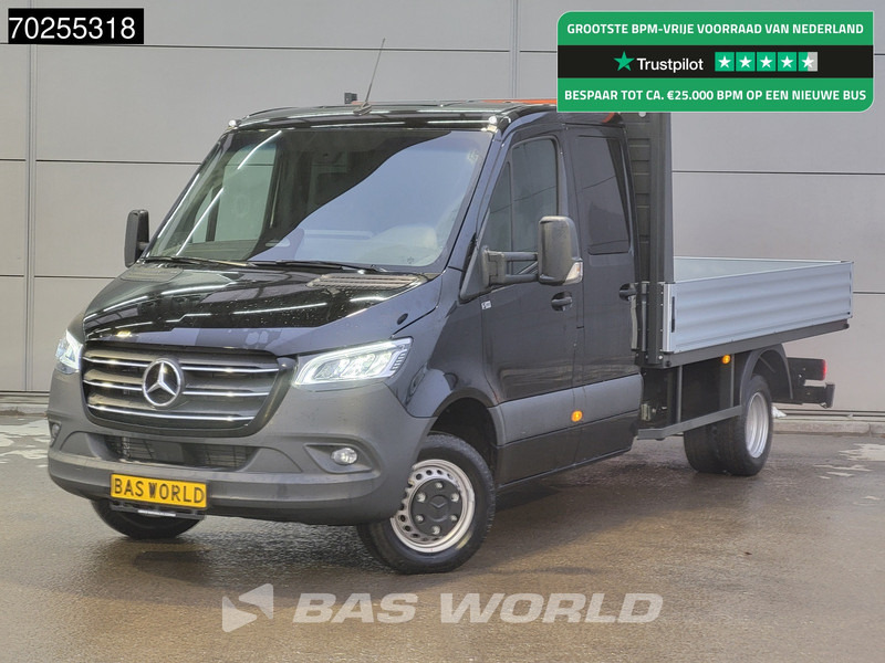 Mercedes-Benz Sprinter 519 CDI Automaat Open Laadbak Dubbel Cabine 3.5t trekhaak LED Navi Camera ACC Pickup Pritsche Airco Dubbel cabine Trekhaak Cruis - Dostavno vozilo sa otvorenom sandukom: slika 1 Mercedes-Benz Sprinter 519 CDI Automaat Open Laadbak Dubbel Cabine 3.5t trekhaak LED Navi Camera ACC Pickup Pritsche Airco Dubbel cabine Trekhaak Cruis - Dostavno vozilo sa otvorenom sandukom: slika 1