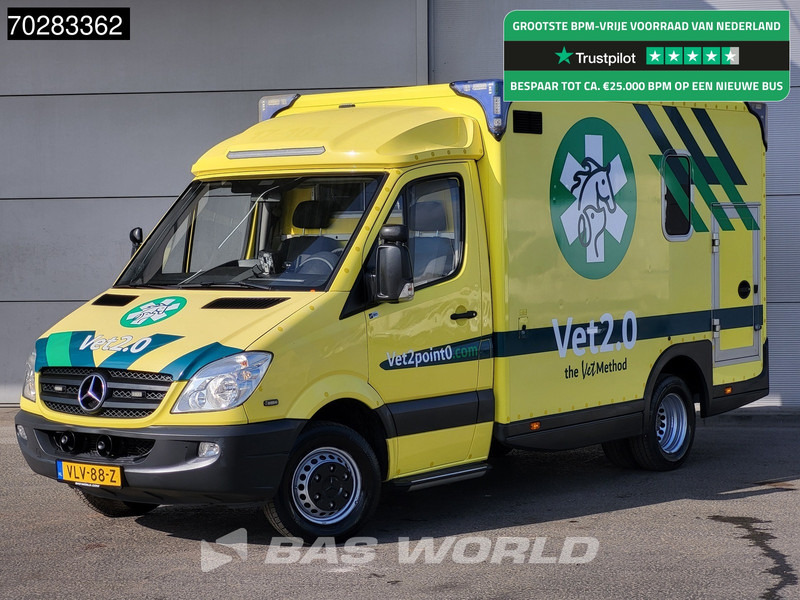 Mercedes-Benz Sprinter 519 CDI MARGE! 3.0L V6 Automaat 190PK Ambulance Trekhaak Airco Cruise APK 02-2026 Euro6 Rettungswagen Krankenwagen 13m3 Airco Tr - Vozilo hitne pomoći: slika 1 Mercedes-Benz Sprinter 519 CDI MARGE! 3.0L V6 Automaat 190PK Ambulance Trekhaak Airco Cruise APK 02-2026 Euro6 Rettungswagen Krankenwagen 13m3 Airco Tr - Vozilo hitne pomoći: slika 1