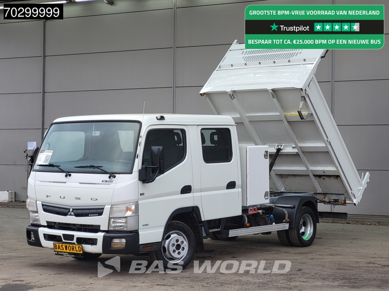 Mitsubishi Canter 3C15 3.0L Kipper met Kist Dubbel Cabine Dubbellucht 3,5t Trekhaak 150PK Airco Euro6 Tipper Benne Kieper Airco Trekhaak - Dostavno vozilo istovarivač: slika 1 Mitsubishi Canter 3C15 3.0L Kipper met Kist Dubbel Cabine Dubbellucht 3,5t Trekhaak 150PK Airco Euro6 Tipper Benne Kieper Airco Trekhaak - Dostavno vozilo istovarivač: slika 1