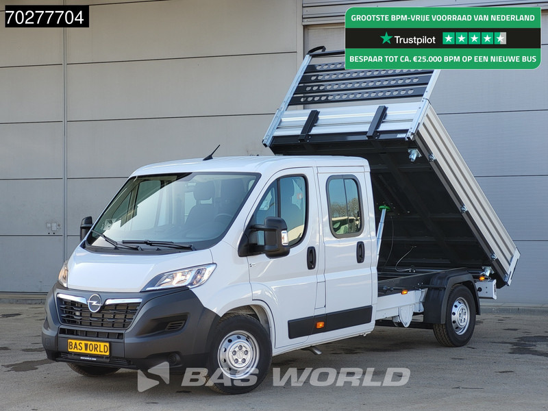 Opel Movano 140PK 3 zijdige Kipper Dubbel Cabine Airco Cruise Tipper Benne Kieper Airco Dubbel cabine Cruise control - Dostavno vozilo istovarivač: slika 1 Opel Movano 140PK 3 zijdige Kipper Dubbel Cabine Airco Cruise Tipper Benne Kieper Airco Dubbel cabine Cruise control - Dostavno vozilo istovarivač: slika 1