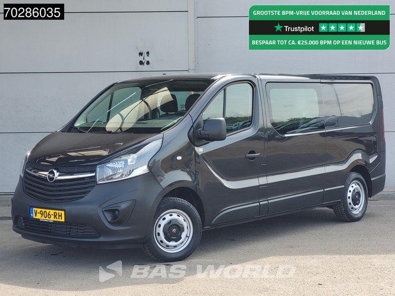 Opel Vivaro 95pk Dubbel Cabine Trekhaak Airco Cruise Euro6 DC Doka Mixto 6m3 Airco Trekhaak Cruise control - Mali kombi: slika 1 Opel Vivaro 95pk Dubbel Cabine Trekhaak Airco Cruise Euro6 DC Doka Mixto 6m3 Airco Trekhaak Cruise control - Mali kombi: slika 1