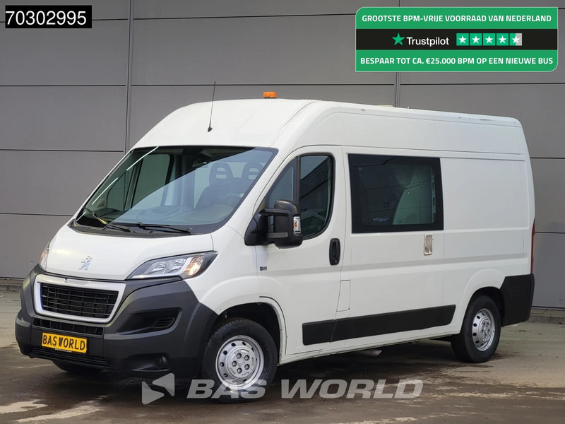 Peugeot Boxer 110PK Dubbel Cabine L2H2 Trekhaak Airco Cruise Camera Euro6 L2 DC Doka Mixto Airco Cruise control - Furgon: slika 1 Peugeot Boxer 110PK Dubbel Cabine L2H2 Trekhaak Airco Cruise Camera Euro6 L2 DC Doka Mixto Airco Cruise control - Furgon: slika 1