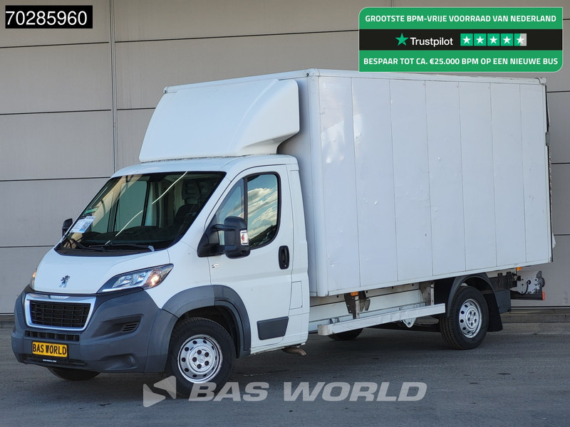 Peugeot Boxer 150PK Trekhaak D'Hollandia Laadklep Zijdeur Bakwagen Navi Airco Cruise Lat om Lat Euro5 Meubelbak Koffer 18m3 Airco Trekhaak Cruise co - Dostavno vozilo sa zatvorenim sandukom: slika 1 Peugeot Boxer 150PK Trekhaak D'Hollandia Laadklep Zijdeur Bakwagen Navi Airco Cruise Lat om Lat Euro5 Meubelbak Koffer 18m3 Airco Trekhaak Cruise co - Dostavno vozilo sa zatvorenim sandukom: slika 1