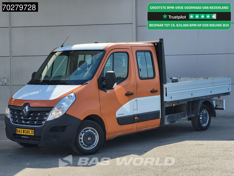 Renault Master 125PK Open Laadbak Dubbel Cabine Navi Pritsche Pickup Open Box - Dostavno vozilo sa otvorenom sandukom: slika 1 Renault Master 125PK Open Laadbak Dubbel Cabine Navi Pritsche Pickup Open Box - Dostavno vozilo sa otvorenom sandukom: slika 1