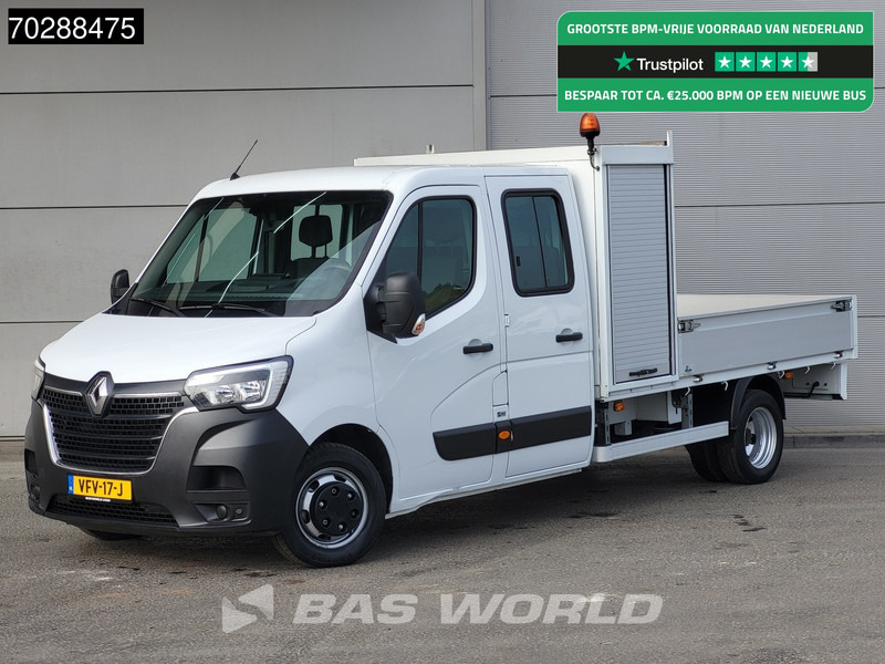 Renault Master 145PK Open Laadbak Dubbellucht 3,5t Trekhaak LED Airco Cruise Standkachel Euro6 Pritsche Pickup Open Box Airco Trekhaak Cruise control - Dostavno vozilo sa otvorenom sandukom: slika 1 Renault Master 145PK Open Laadbak Dubbellucht 3,5t Trekhaak LED Airco Cruise Standkachel Euro6 Pritsche Pickup Open Box Airco Trekhaak Cruise control - Dostavno vozilo sa otvorenom sandukom: slika 1