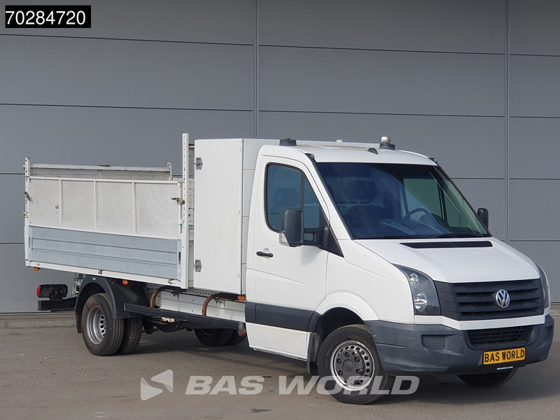Volkswagen Crafter 136pk Open Laadbak met Kist Dubbellucht 3,5t Trekhaak Airco Euro6 Tipper Benne Kieper Airco Trekhaak - Dostavno vozilo sa otvorenom sandukom: slika 3 Volkswagen Crafter 136pk Open Laadbak met Kist Dubbellucht 3,5t Trekhaak Airco Euro6 Tipper Benne Kieper Airco Trekhaak - Dostavno vozilo sa otvorenom sandukom: slika 3