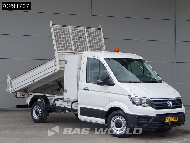 Volkswagen Crafter 140pk Open Laadbak met Kist Trekhaak Airco Euro6 Pritsche Pickup Open Box Airco Trekhaak - Dostavno vozilo sa otvorenom sandukom: slika 3 Volkswagen Crafter 140pk Open Laadbak met Kist Trekhaak Airco Euro6 Pritsche Pickup Open Box Airco Trekhaak - Dostavno vozilo sa otvorenom sandukom: slika 3