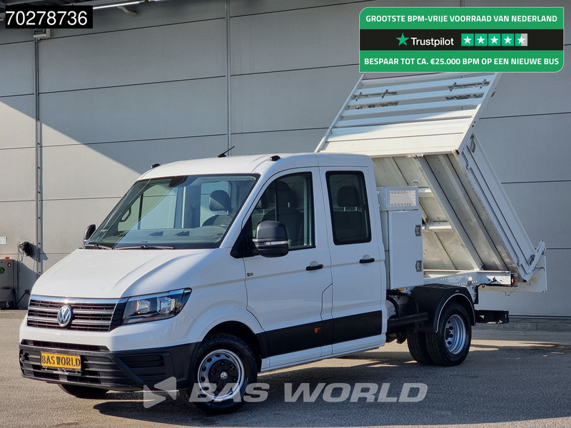 Volkswagen Crafter 177pk Kipper Dubbel Cabine met Kist Dubbellucht 3,5t Trekhaak Navi Airco Cruise Tipper Benne Kieper Airco Dubbel cabine Trekhaak - Dostavno vozilo istovarivač: slika 1 Volkswagen Crafter 177pk Kipper Dubbel Cabine met Kist Dubbellucht 3,5t Trekhaak Navi Airco Cruise Tipper Benne Kieper Airco Dubbel cabine Trekhaak - Dostavno vozilo istovarivač: slika 1