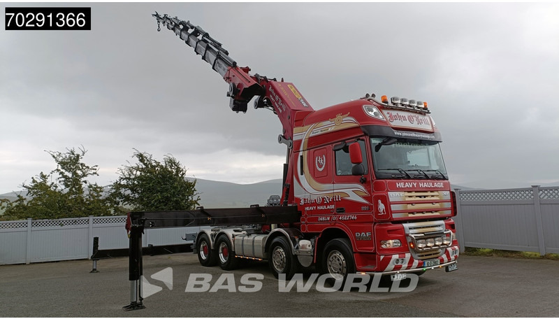 DAF XF105.510 XF 8X4 Palfinger PK150.002 9x Extensions Winch Big-Axle Euro 5 Kran Crane - Kamion sa tovarnim sandukom, Kamion sa dizalicom: slika 2 DAF XF105.510 XF 8X4 Palfinger PK150.002 9x Extensions Winch Big-Axle Euro 5 Kran Crane - Kamion sa tovarnim sandukom, Kamion sa dizalicom: slika 2