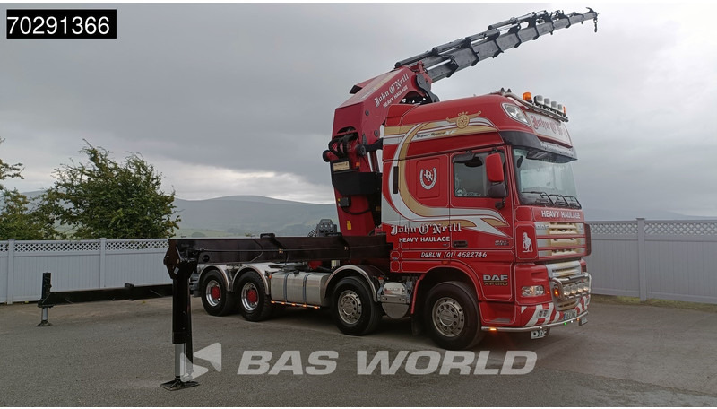 DAF XF105.510 XF 8X4 Palfinger PK150.002 9x Extensions Winch Big-Axle Euro 5 Kran Crane - Kamion sa tovarnim sandukom, Kamion sa dizalicom: slika 5 DAF XF105.510 XF 8X4 Palfinger PK150.002 9x Extensions Winch Big-Axle Euro 5 Kran Crane - Kamion sa tovarnim sandukom, Kamion sa dizalicom: slika 5