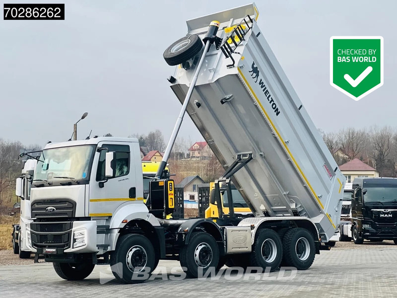 Ford F-Line 4145 8X4 NEW! 18m3 Wielton Tipper Steelsuspension Automatic Navi Euro 6 - Istovarivač: slika 1 Ford F-Line 4145 8X4 NEW! 18m3 Wielton Tipper Steelsuspension Automatic Navi Euro 6 - Istovarivač: slika 1