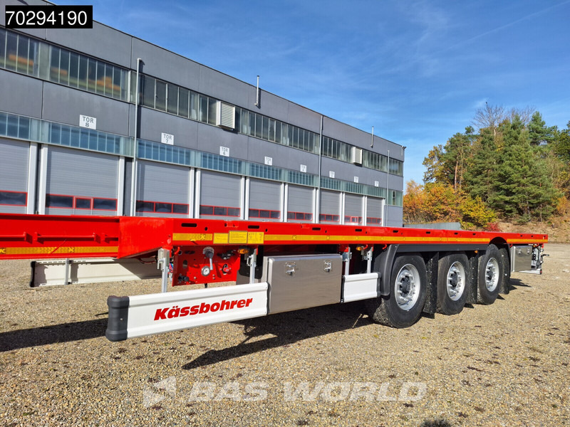 Poluprikolica sa ceradom novi Kässbohrer Extendable (6 900 mm platform extension) 3 axles NEW! 3 axle maxima HD platform: slika 10 Poluprikolica sa ceradom novi Kässbohrer Extendable (6 900 mm platform extension) 3 axles NEW! 3 axle maxima HD platform: slika 10