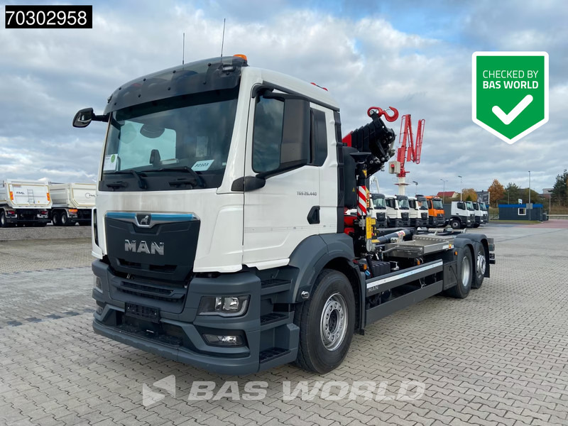 MAN TGS 26.440 6X2 NEW! Fassi 235A Crane Hyva 20-57-S Lift+ Steering Axle Euro 6 - Kamion sa hidrauličnom kukom, Kamion sa dizalicom: slika 1 MAN TGS 26.440 6X2 NEW! Fassi 235A Crane Hyva 20-57-S Lift+ Steering Axle Euro 6 - Kamion sa hidrauličnom kukom, Kamion sa dizalicom: slika 1