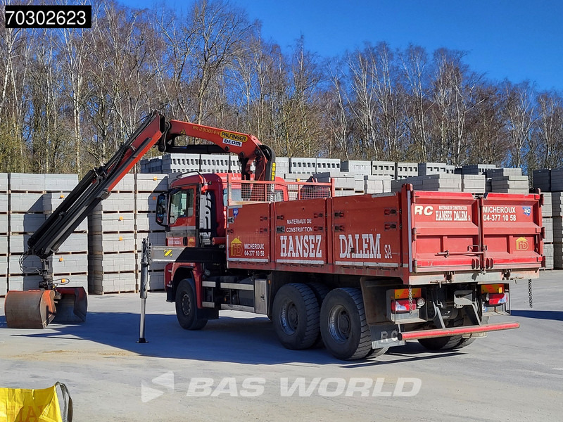 MAN TGS 33.440 6X4 Palfinger PK23001-EH Kran Crane Big-Axle 13m3 tipper Euro 6 - Istovarivač, Kamion sa dizalicom: slika 3 MAN TGS 33.440 6X4 Palfinger PK23001-EH Kran Crane Big-Axle 13m3 tipper Euro 6 - Istovarivač, Kamion sa dizalicom: slika 3