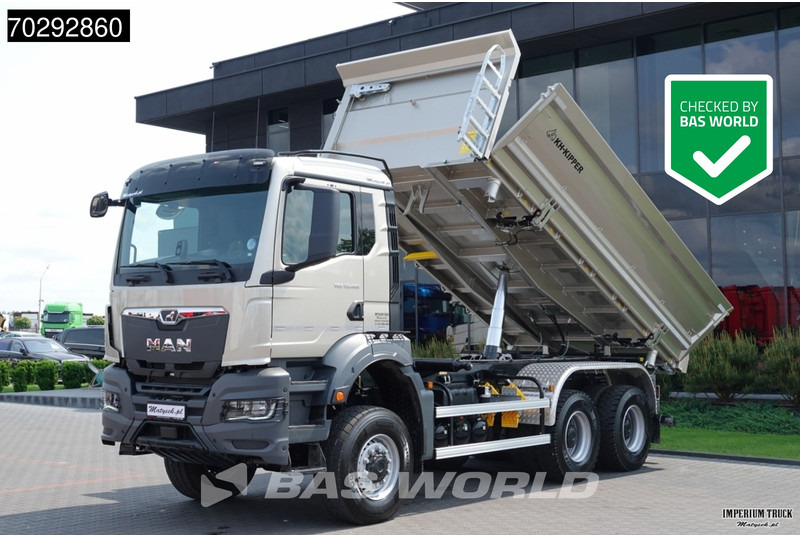 MAN TGS 33.480 TGS 6X6 6x6 3-Way Kipper Big-Axle Euro 6 - Istovarivač: slika 1 MAN TGS 33.480 TGS 6X6 6x6 3-Way Kipper Big-Axle Euro 6 - Istovarivač: slika 1