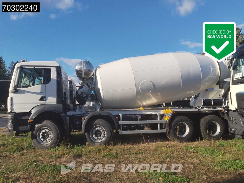 MAN TGS 41.400 8X4 12m3 FML mixer Steelsuspension Manual Airco EURO 2 - Mikser za beton: slika 1 MAN TGS 41.400 8X4 12m3 FML mixer Steelsuspension Manual Airco EURO 2 - Mikser za beton: slika 1