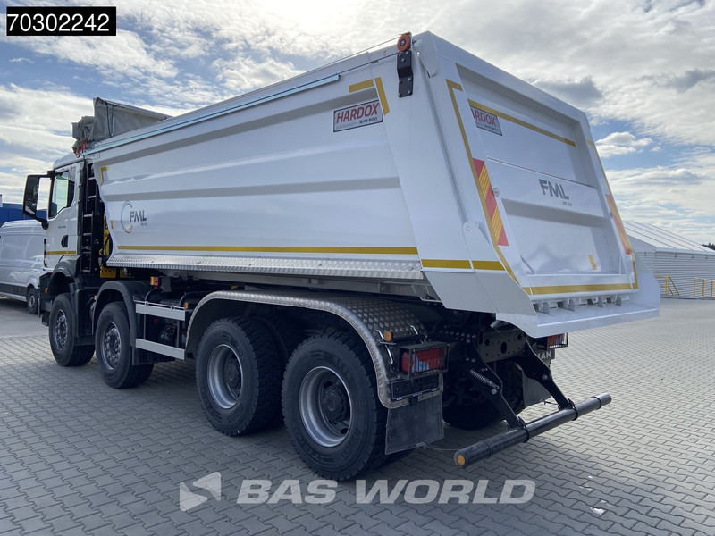 MAN TGS 41.400 8X4 20m3 KH Kipper Tarpaulin Automatic Big-Axle EURO 2 - Istovarivač: slika 2 MAN TGS 41.400 8X4 20m3 KH Kipper Tarpaulin Automatic Big-Axle EURO 2 - Istovarivač: slika 2
