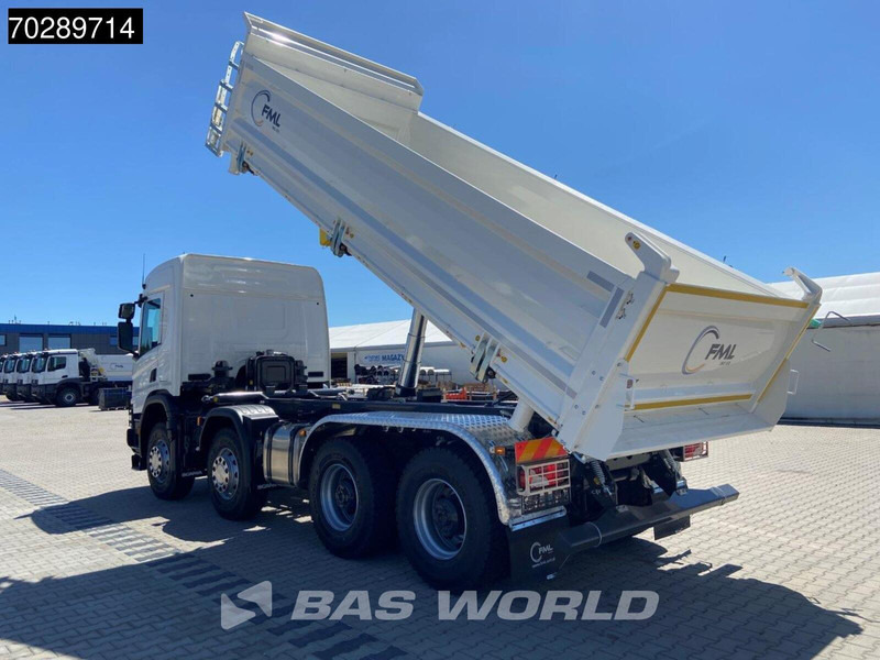 Scania P420 8X4 NEW! 13,5m3 3-way tipper Hardox450 Steel Steelsuspension Euro 6 - Istovarivač: slika 2 Scania P420 8X4 NEW! 13,5m3 3-way tipper Hardox450 Steel Steelsuspension Euro 6 - Istovarivač: slika 2
