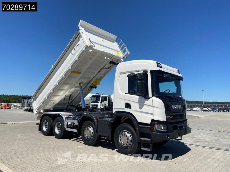 Scania P420 8X4 NEW! 13,5m3 3-way tipper Hardox450 Steel Steelsuspension Euro 6 - Istovarivač: slika 3 Scania P420 8X4 NEW! 13,5m3 3-way tipper Hardox450 Steel Steelsuspension Euro 6 - Istovarivač: slika 3