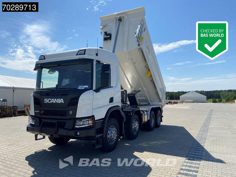 Scania P420 8X4 NEW! 18m3 Steel tipper Steelsuspension Automatic Euro 6 - Istovarivač: slika 1 Scania P420 8X4 NEW! 18m3 Steel tipper Steelsuspension Automatic Euro 6 - Istovarivač: slika 1