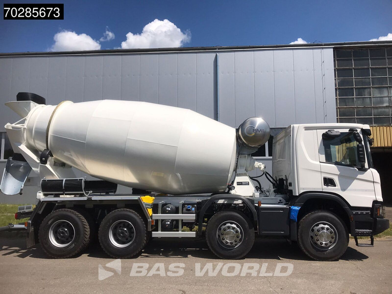 Scania P420 XT 8X4 NEW! 10m3 FML Mixer Automatic Steel suspension Big-Axle Euro 6 - Mikser za beton: slika 3 Scania P420 XT 8X4 NEW! 10m3 FML Mixer Automatic Steel suspension Big-Axle Euro 6 - Mikser za beton: slika 3