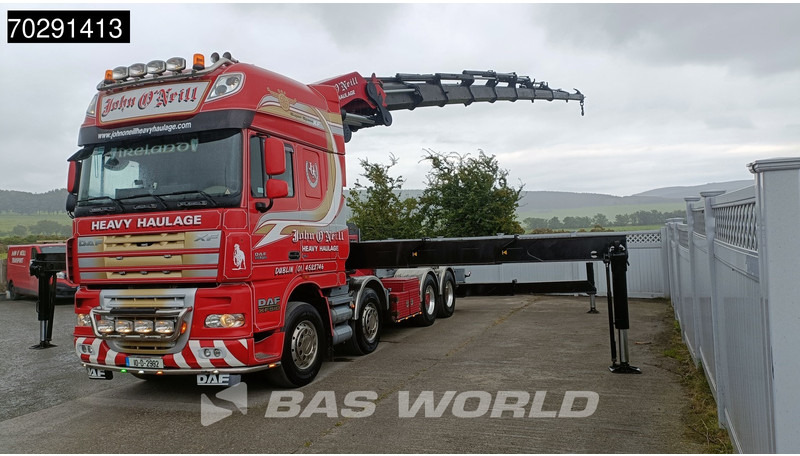 DAF XF105.510 XF 8X4 Palfinger PK150.002 Kran Crane Winch Fifth Wheel Big-Axle Euro 5 - Tegljač: slika 5 DAF XF105.510 XF 8X4 Palfinger PK150.002 Kran Crane Winch Fifth Wheel Big-Axle Euro 5 - Tegljač: slika 5