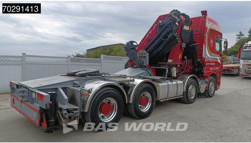 DAF XF105.510 XF 8X4 Palfinger PK150.002 Kran Crane Winch Fifth Wheel Big-Axle Euro 5 - Tegljač: slika 2 DAF XF105.510 XF 8X4 Palfinger PK150.002 Kran Crane Winch Fifth Wheel Big-Axle Euro 5 - Tegljač: slika 2